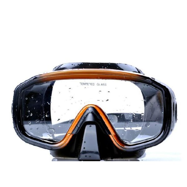 Set Snorkelutrustning Set för vuxna black