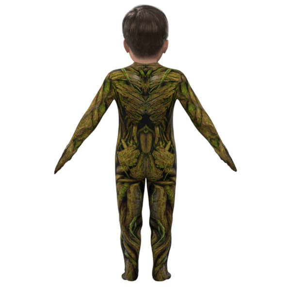 Barn Groot Jumpsuit Halloween Kostym 130CM
