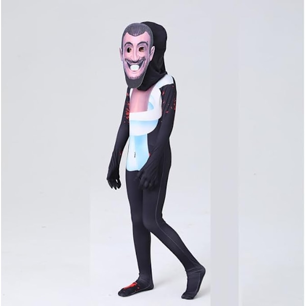 Skibidi Toalett Cameraman TV Man Kostym för Barn Toilet Man 160cm
