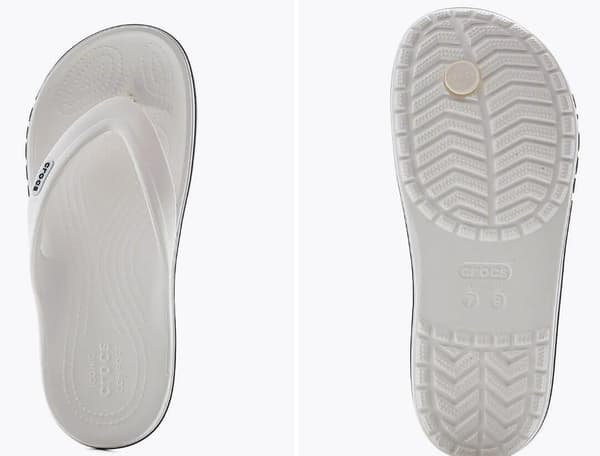 Voksne gummiflip-flops White 39-40