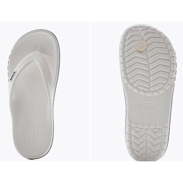 Voksne gummiflip-flops White 42-43