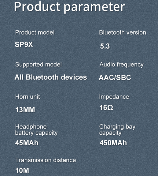 Trådløse Ørepropper Bluetooth 5.3 Hovedtelefoner Øretelefoner i Øret Berøringsstyring