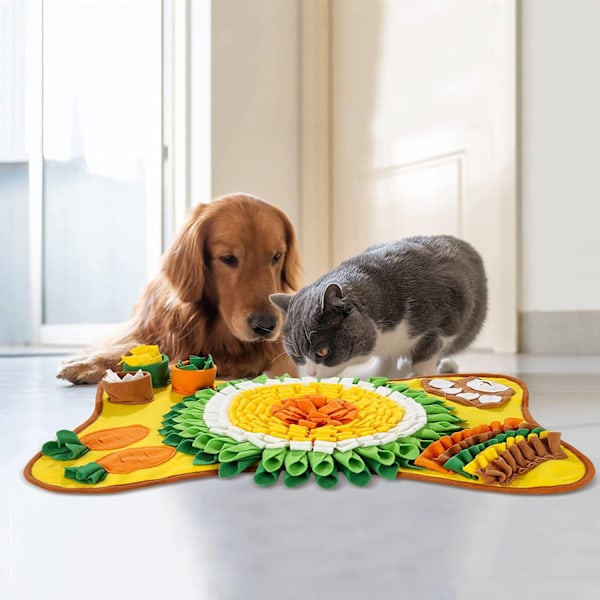 Snuffle Mat för hundar, Dog Nosework Matningsmatta