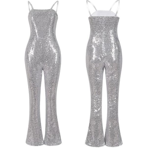 Barbie Cosplay Kläder för Kvinnor - Fullt Set för Vuxna Silver M