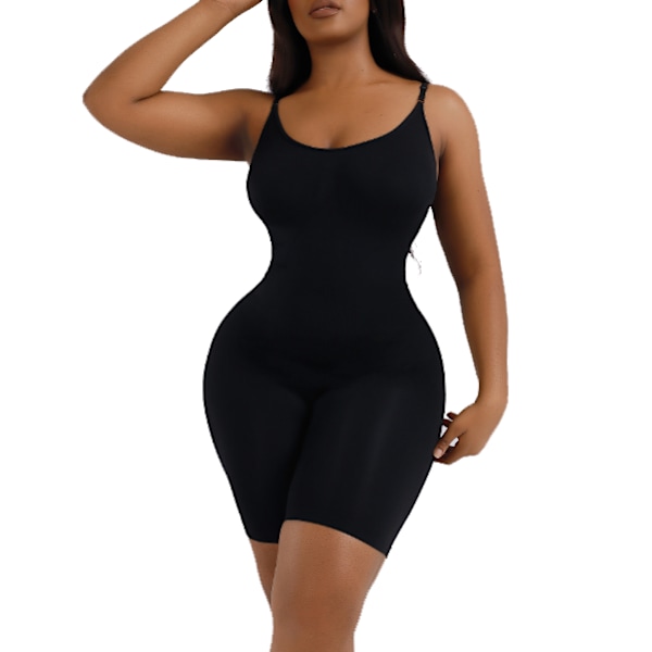 Shapewear för kvinnor Body Shaper Body Butt black M