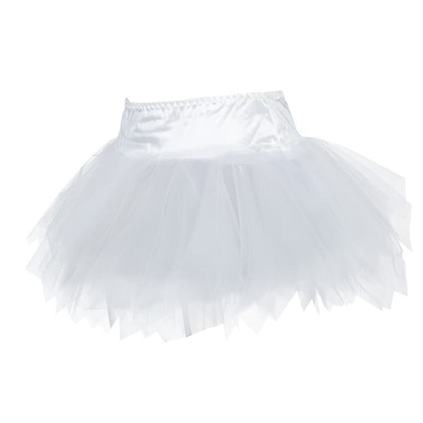 Tutu-Skørt til Kvinder, Danseskørter til Cosplay-Fester White M