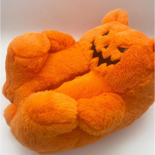 Søde Teddybjørn-Tøfler Plys Tøfler 26CM