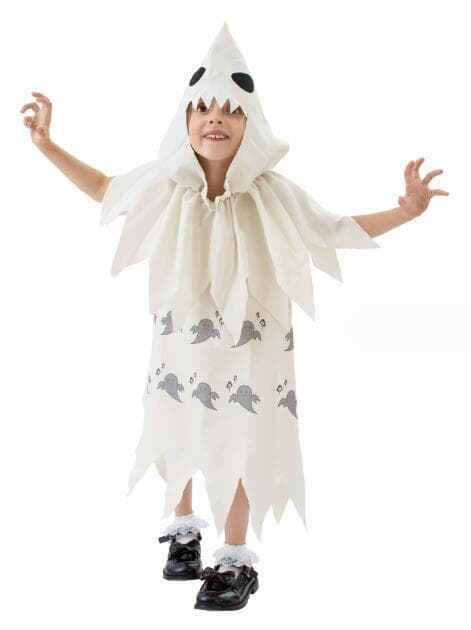Halloween Sød Spøgelses Kostume til Børn White M