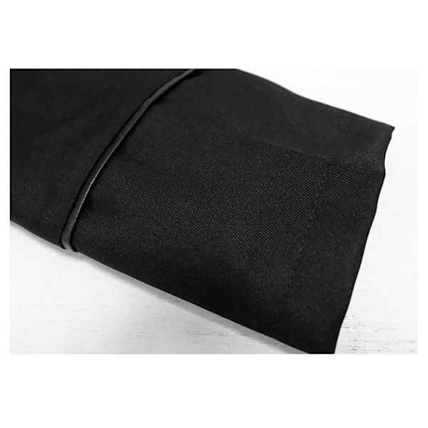Naisten goottilainen steampunk viktoriaaninen renessanssi keskiaikainen takki black 2XL
