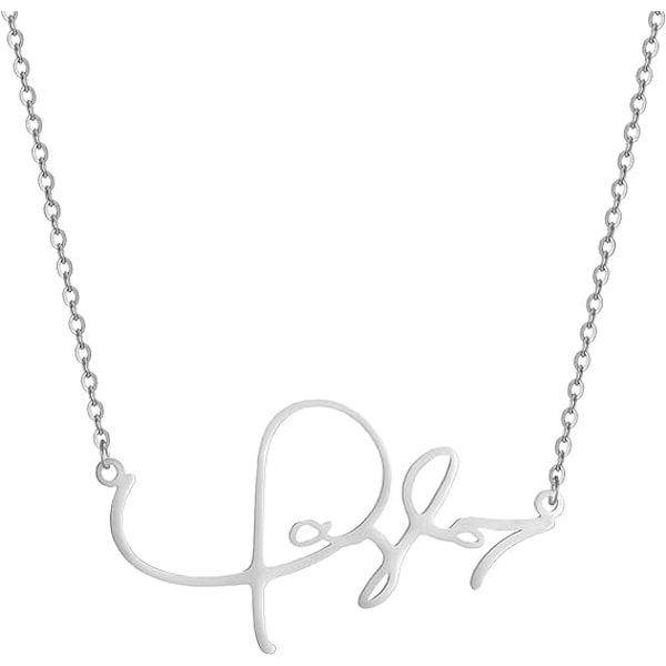 TS-inspirerat Halsband för Kvinnor SWIFTIE Silver Signature