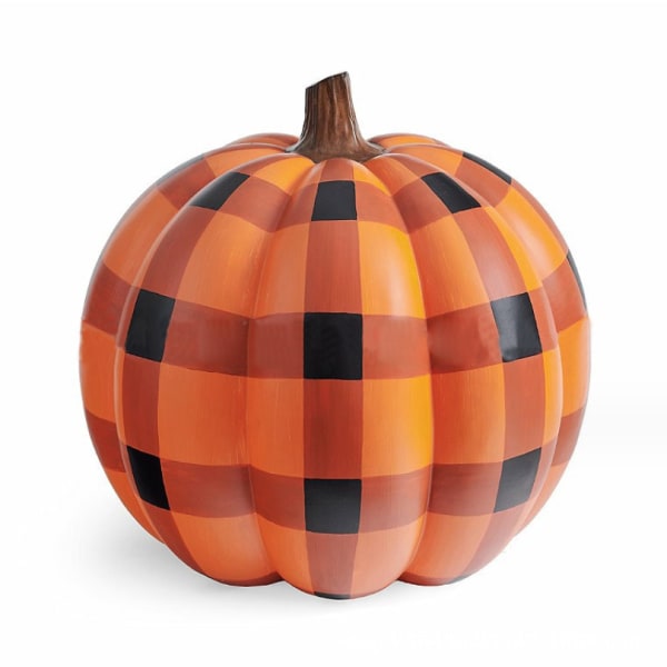 Halloween Oppblåsbar Gresskar LED Lanterne Gresskarlys For Innendørs Utendørs Lattice