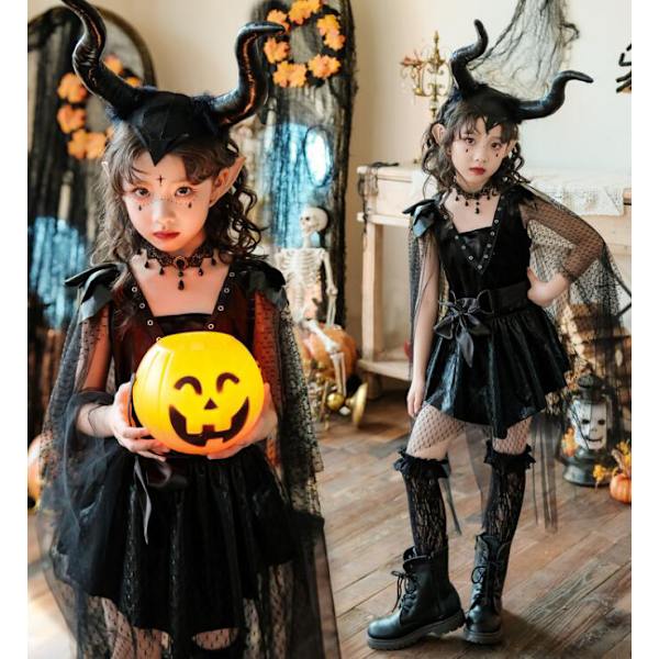 Halloween-lasten Cosplay-asuja Vampyyrimekot M