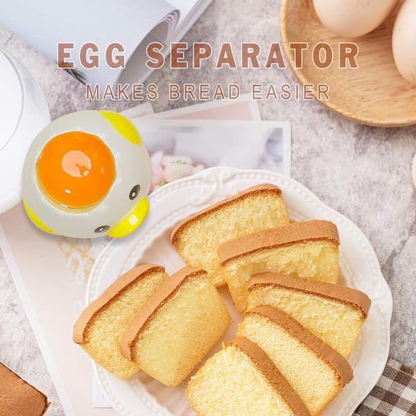 Tegneserie Egg Separator Mini Egg Hvite og Eggeplomme Separator Pink