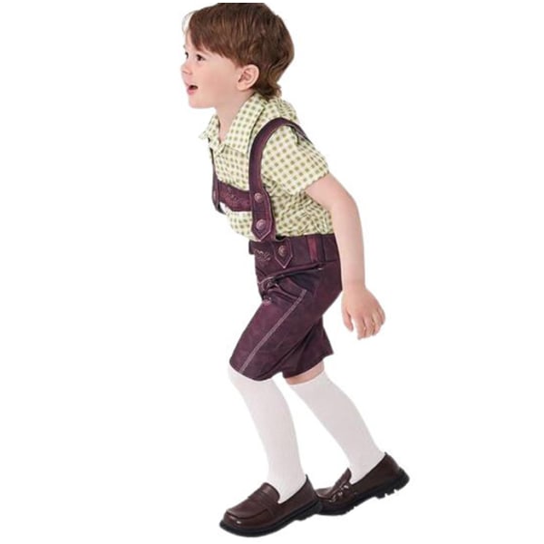 Børne Oktoberfest Kostume Tysk Oktoberfest Halloween Kostume Green M