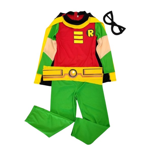 Teen Titans Barnedrakt for Barn - Robin M