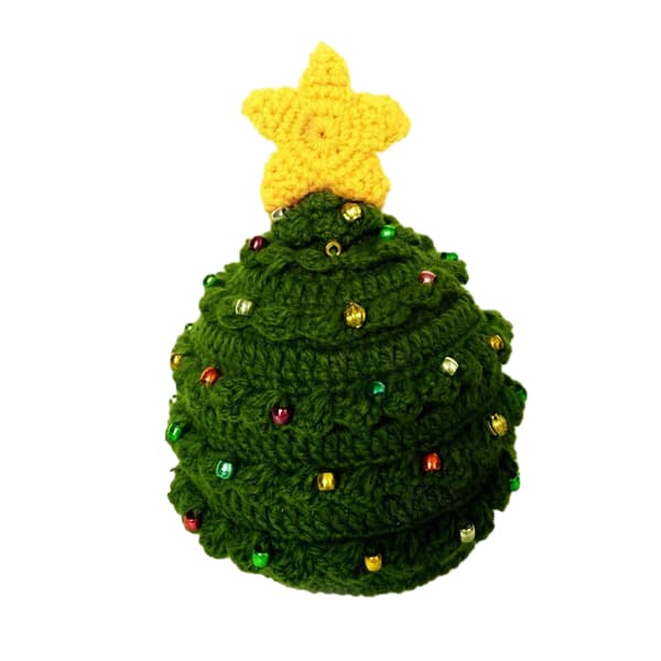 Julklappsmössa för flickor med stjärnformade strass 54-60CM