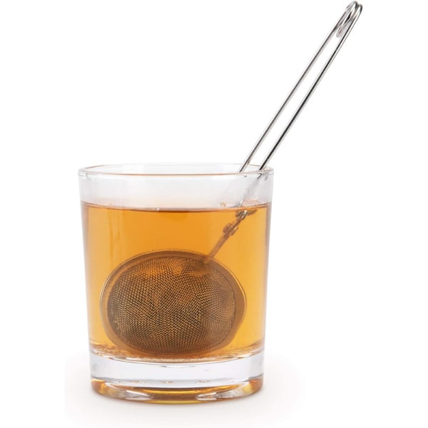 Snap Ball Te-sil, 3-pak Rustfritt Stål Te-infuser Filter