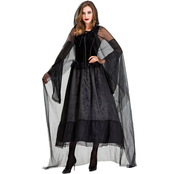 Vuxen bruddräkt Skrämmande läskiga Halloween kostymer XL
