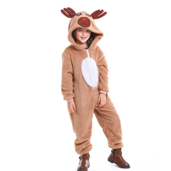 Kids Älg Onesie Pyjamas XL