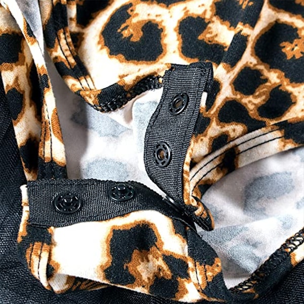 Toddler flickor Leopard Print Ballerina Outfit 3-4T