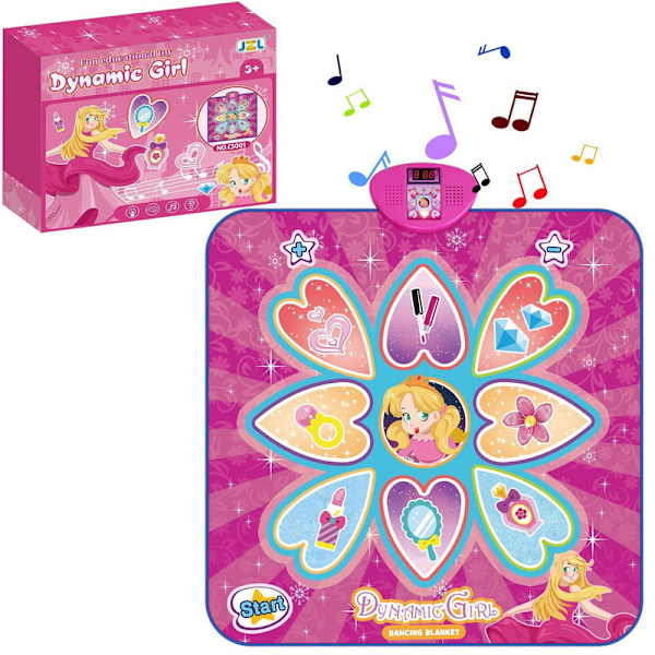 Dansematte, Danse Mixer Rhythme Step Spillmatte for Barn
