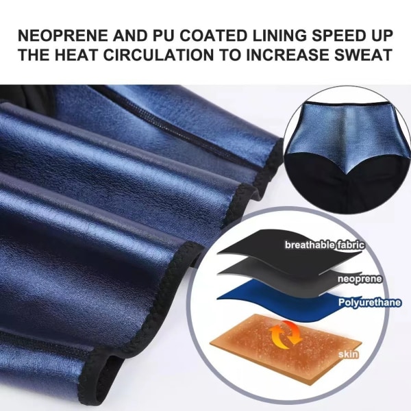 Dam Sömlös Hi-Waist Body Shaper Sport & Fitness gördel Blue S