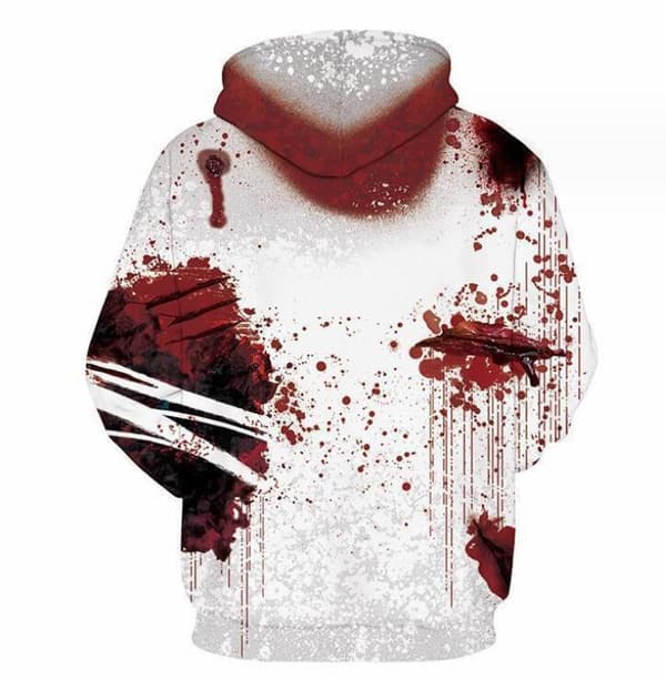 Halloween 3D-trykket hettegenser for menn og kvinner 3XL