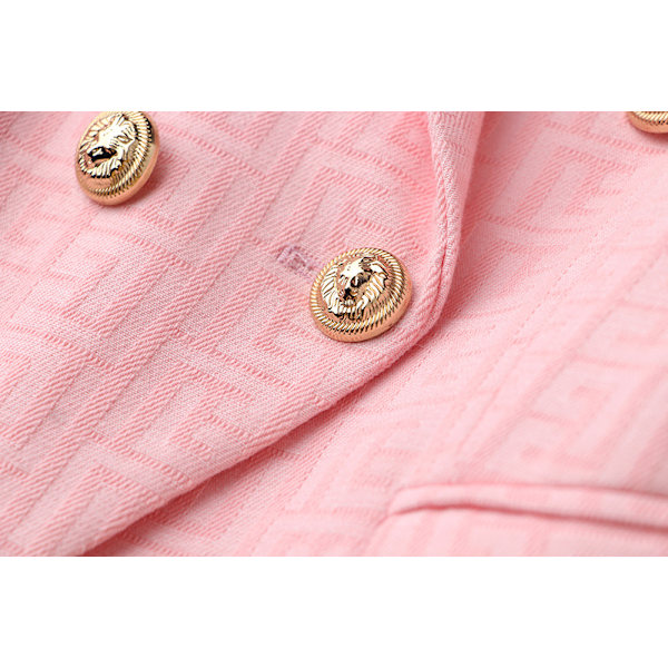 Dame Casual Blazer Langærmet Åben Front Knapper Arbejde Kontor Blazer Jakker L