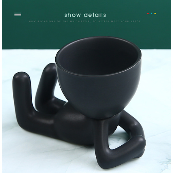 Mini Dekorative Potter til Planter Style 12