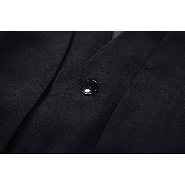 Herrar Formell Mode Väst Lagerad Väst Business Klänning Kostym Västar KHAKI XL