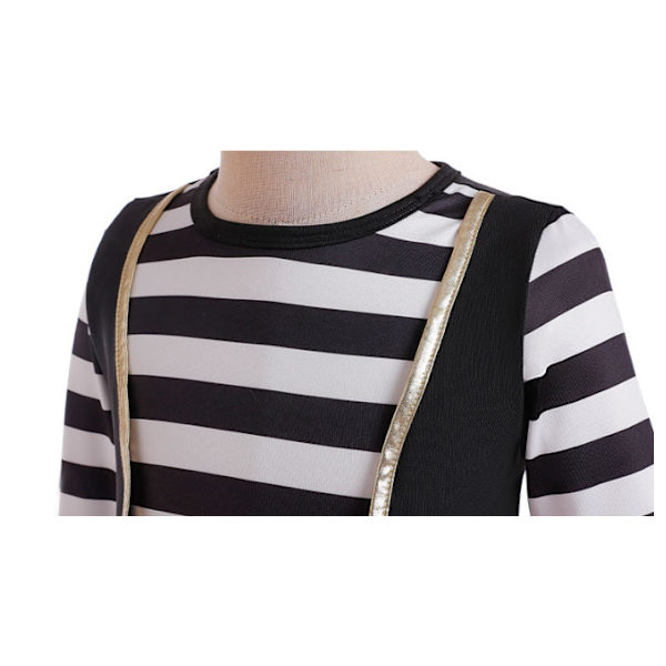 Piratdräkt för barn, pojke kapten piratdräkt 80cm