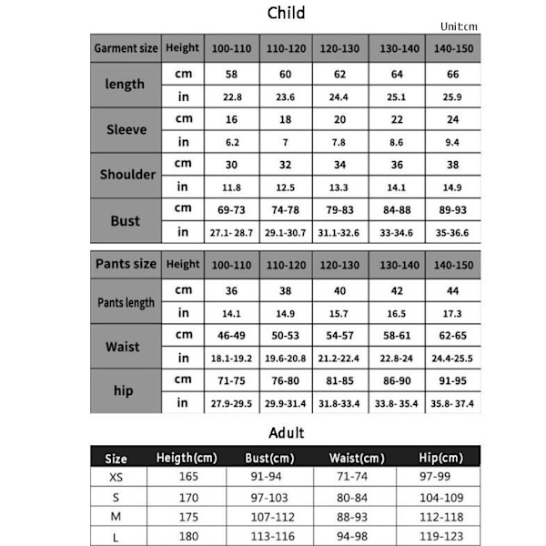 Naisten Monnacos-asuja Halloween-esityksiin Child 150