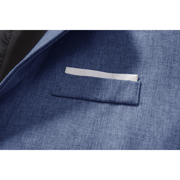 Slim Fit kavaj för män, lätt kostymjacka, 1 knapp dark blue M