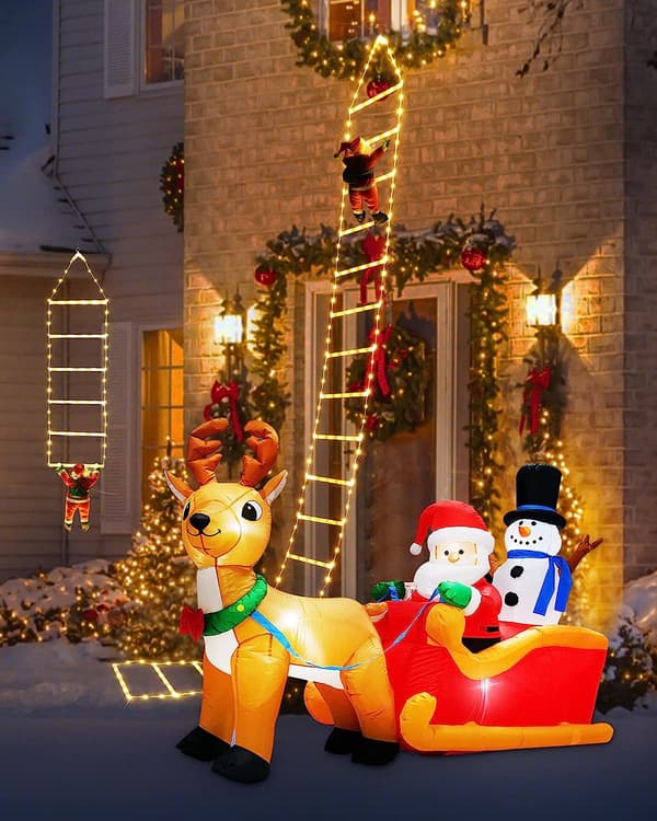 LED-julkulor 3 meter Julkulor Stege Ljus Warm White