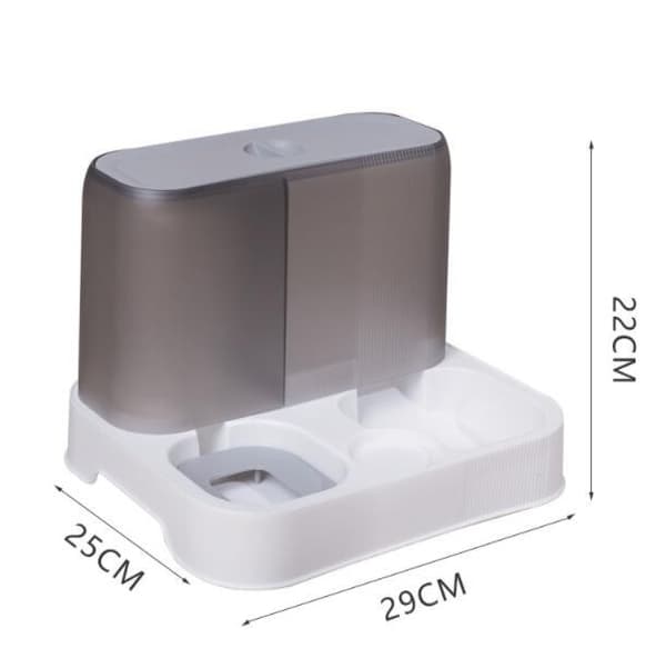 Automatisk vanddispenser til katte og hunde Gray
