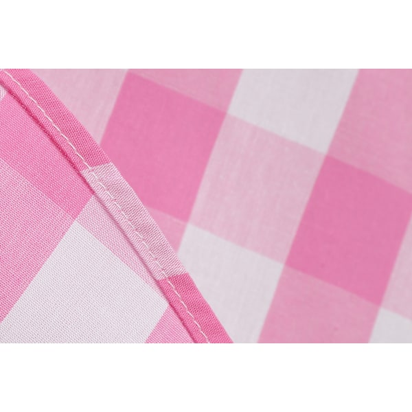 Vaaleanpunainen Ruudullinen Mekko Naisille Vaaleanpunainen Ruutumekko Vintage Rockabilly Mekot pink S