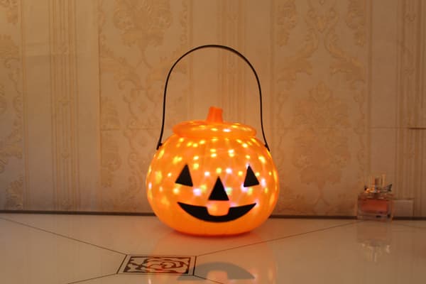 Halloween-kurpitsa-lyhty LED-kurpitsa-lyhty Triangle