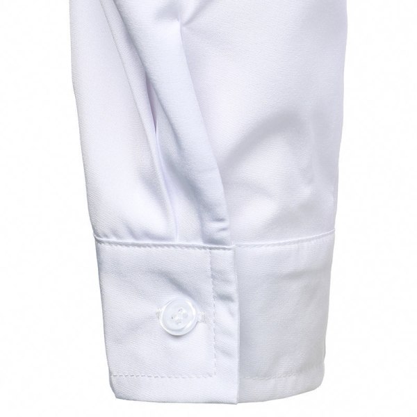 Franska manschettskjortor för män White L