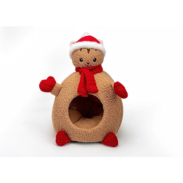 Julkattsäng, Kan Användas Som Julkattslåda Khaki L
