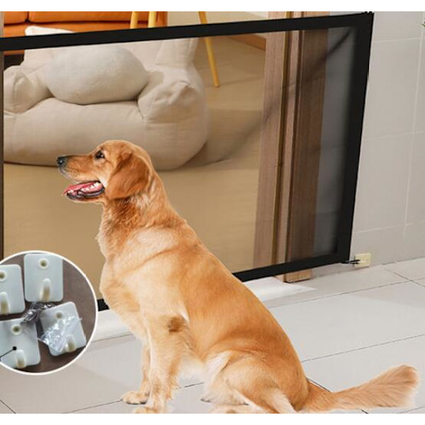 Bærbar Foldbar Pet Barriere Sikkerhedsbeskyttelse Gærde 1.8*78CM
