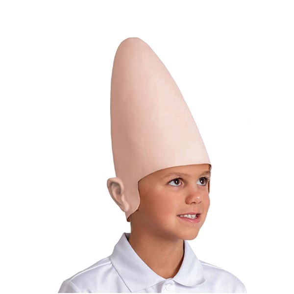 Skeleteen Alien Cone Bald Head, Weird Costume
