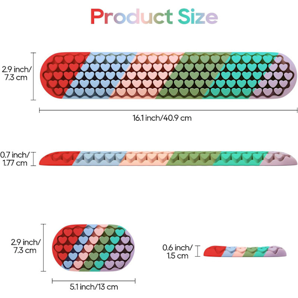 Håndleddstøtte for datamaskin-tastatur, ergonomisk håndleddstøtte for mus