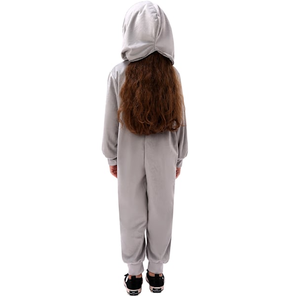 Hain haikara -lastu -lastu lasten eläinpuku tytöille pyjama yhden osan pehmeä yöasu M