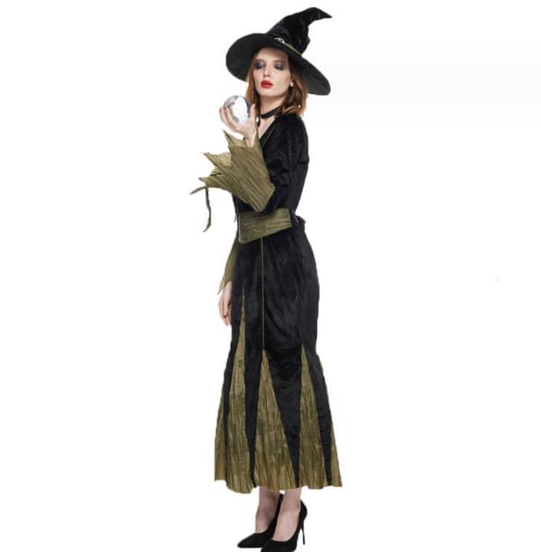 Naisten Noitapukusetti Halloween-asu M