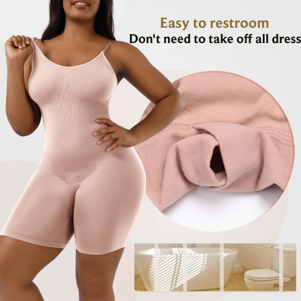 Shapewear för kvinnor Body Shaper Body Butt skin colour M