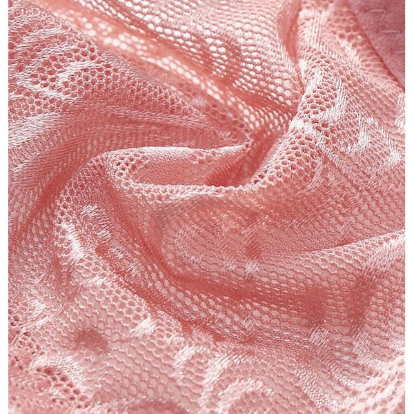 Dambhs med knäppning framtill, sömlösa, ren bomull, mjuk kupa Light Pink 36/80