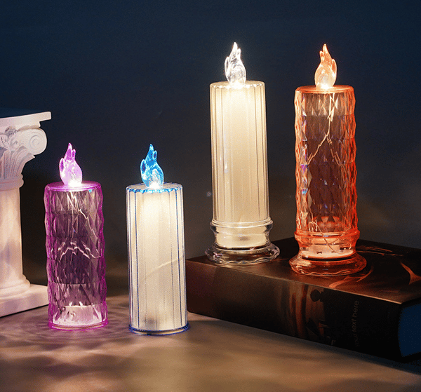 Flameless Candle Led Night Light Bordslampa Style 2