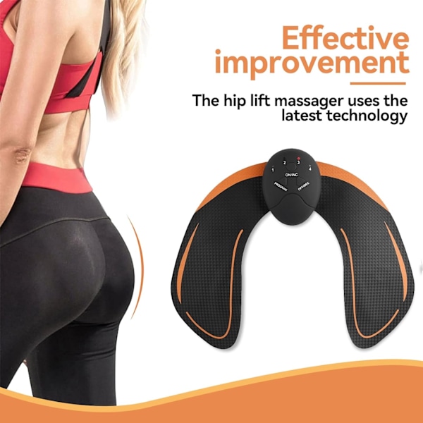 Hoftetræner, Bærbar Hoftemassager Black