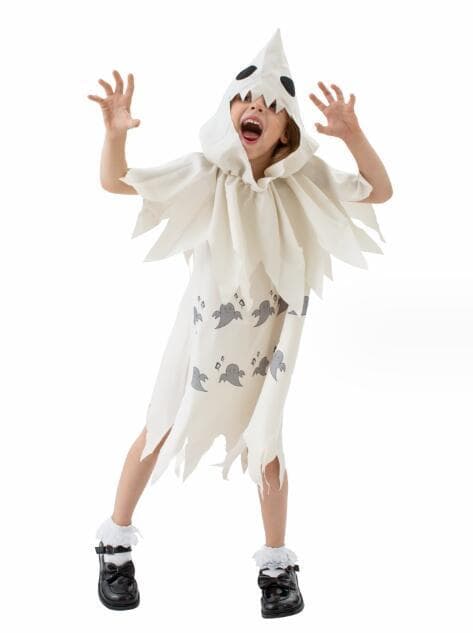 Halloween-kostym för barn - Lätt olydig spöke White S