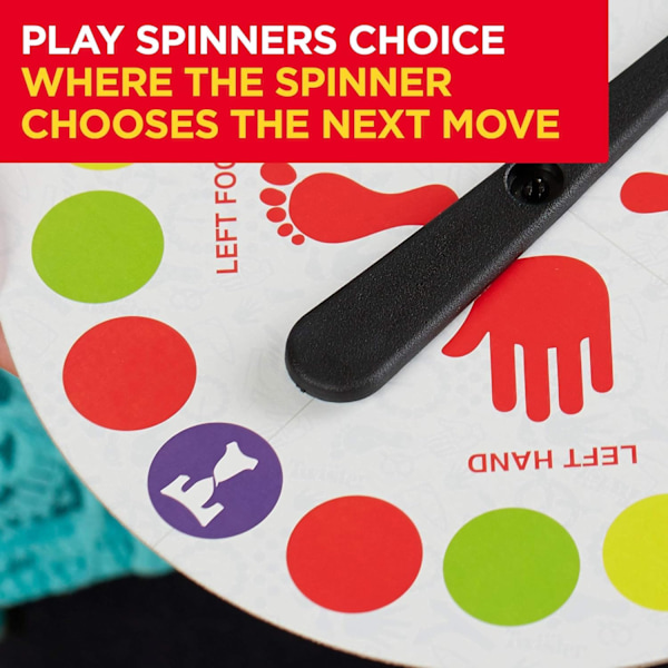 Twister Party Klassiskt Brädspel för 2 eller Fler Spelare 2 or More Players